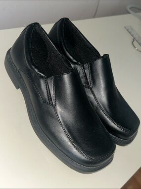 smartfit Boys Black Slip-On Casual Loafers size 13.5 NEW